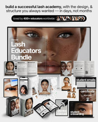 Complete Lash Educators Bundle | Full Eyelash Course Template System