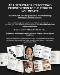 Complete Lash Educators Bundle | Full Eyelash Course Template System