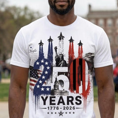 USA 250th Anniversary Shirtdesign Svg Png, Semiquincentennial 1776-2026 T-Shirt, Patriotic American Pride Tee, 4th of July 2026 PNG