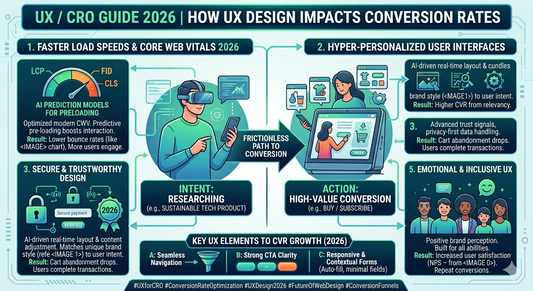 How UX Design Impacts Conversion Rates | UX / CRO Guide 2026