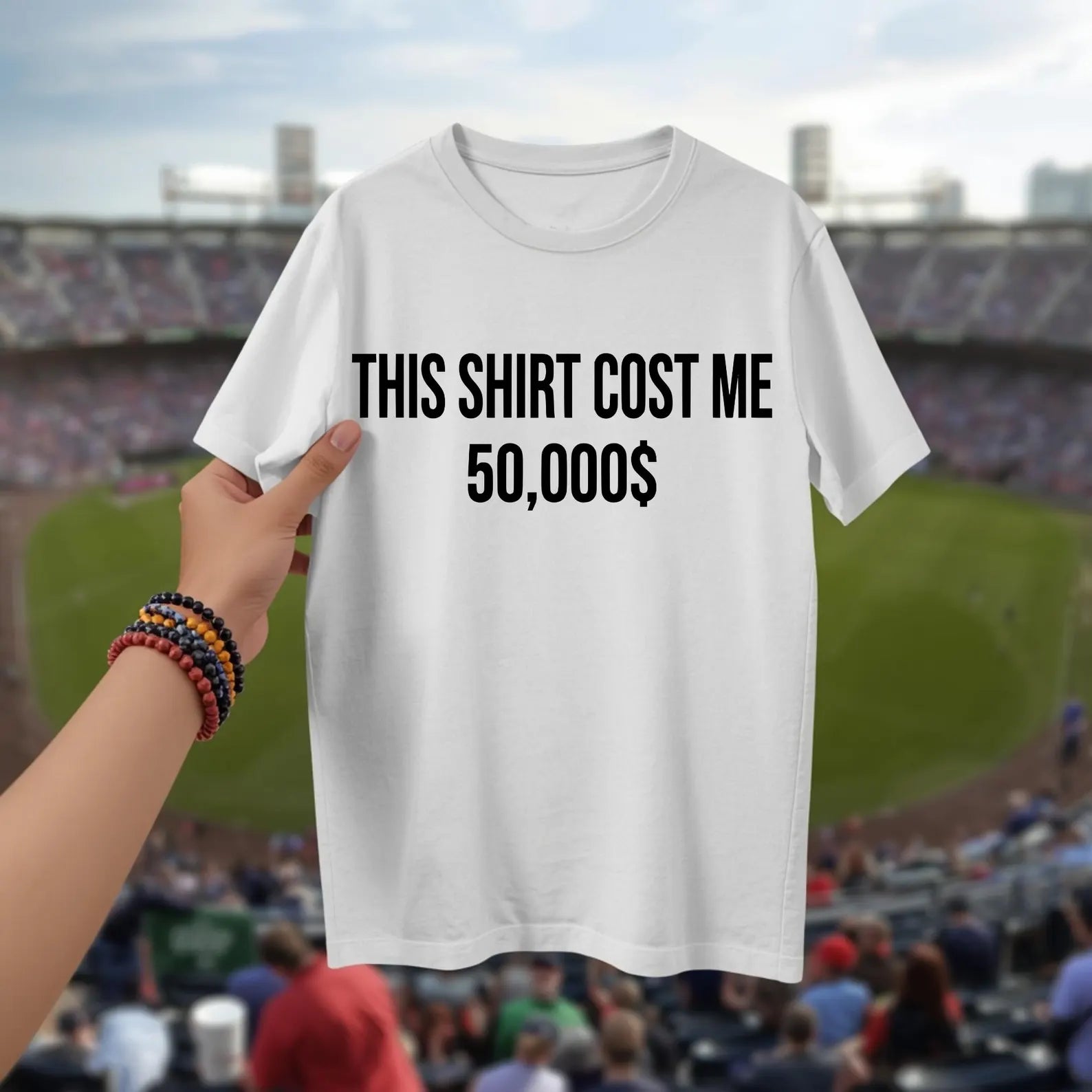 This Shirt Cost Me 50,000 Dollars T-Shirt, Funny Rich Shirt PNG, Expensive Shirt Design, Money Joke Shirt, Digital Download