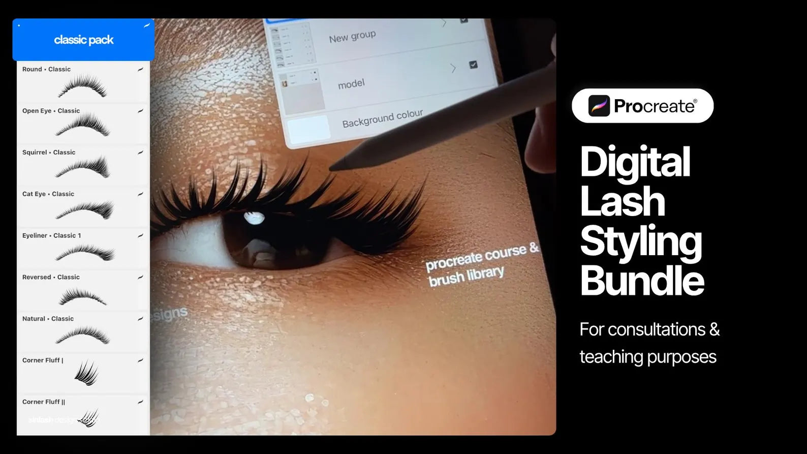 Complete Lash Educators  Bundle | Full Eyelash Course Template System