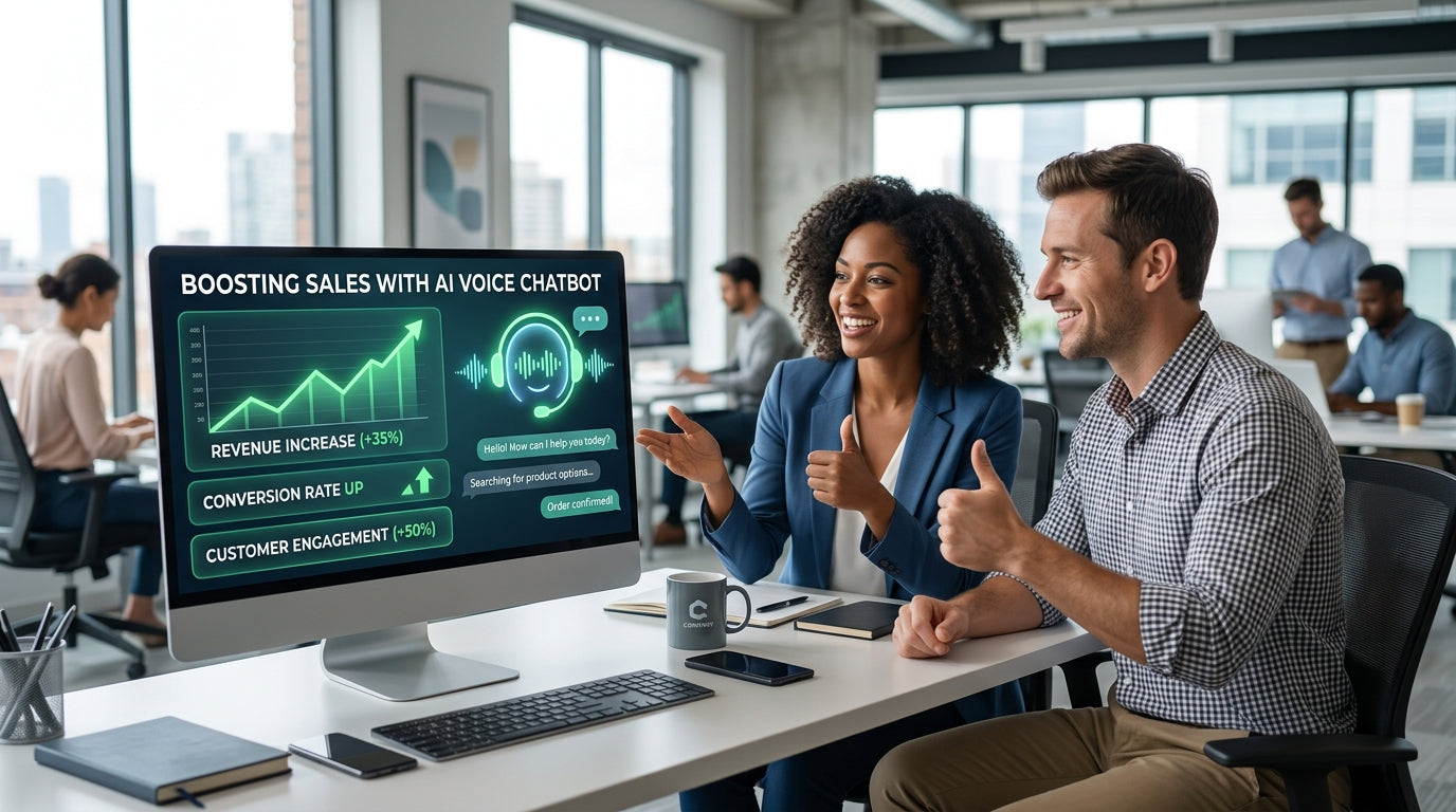 Boost Sales with AI Voice Chatbot for Your Business image 1