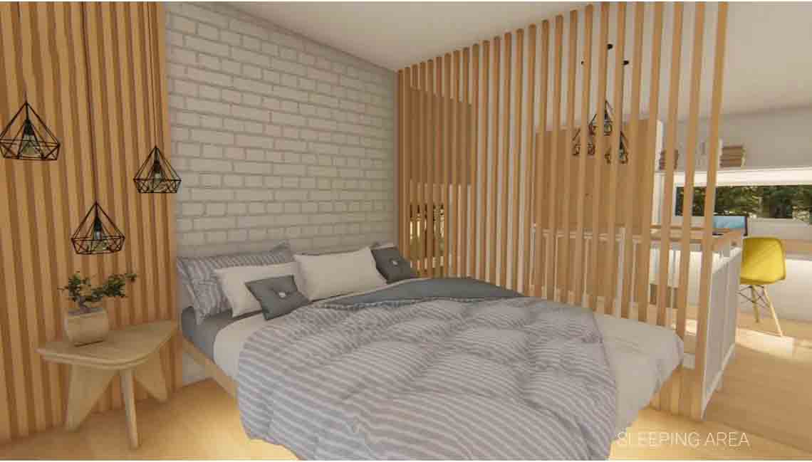 10' x 17' Clover Tiny House DIY Build Plans - 301 Sq Ft 1 Bedroom with Porch - Full Blueprint