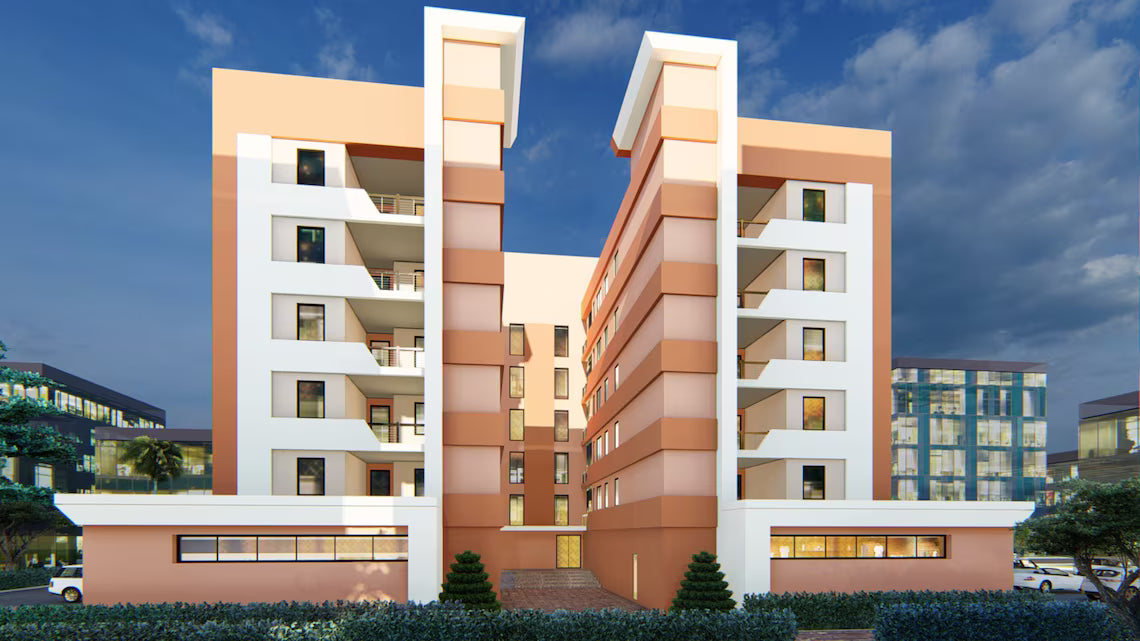 5-Story Duplex House Plan with Retail Space (Digital Download)