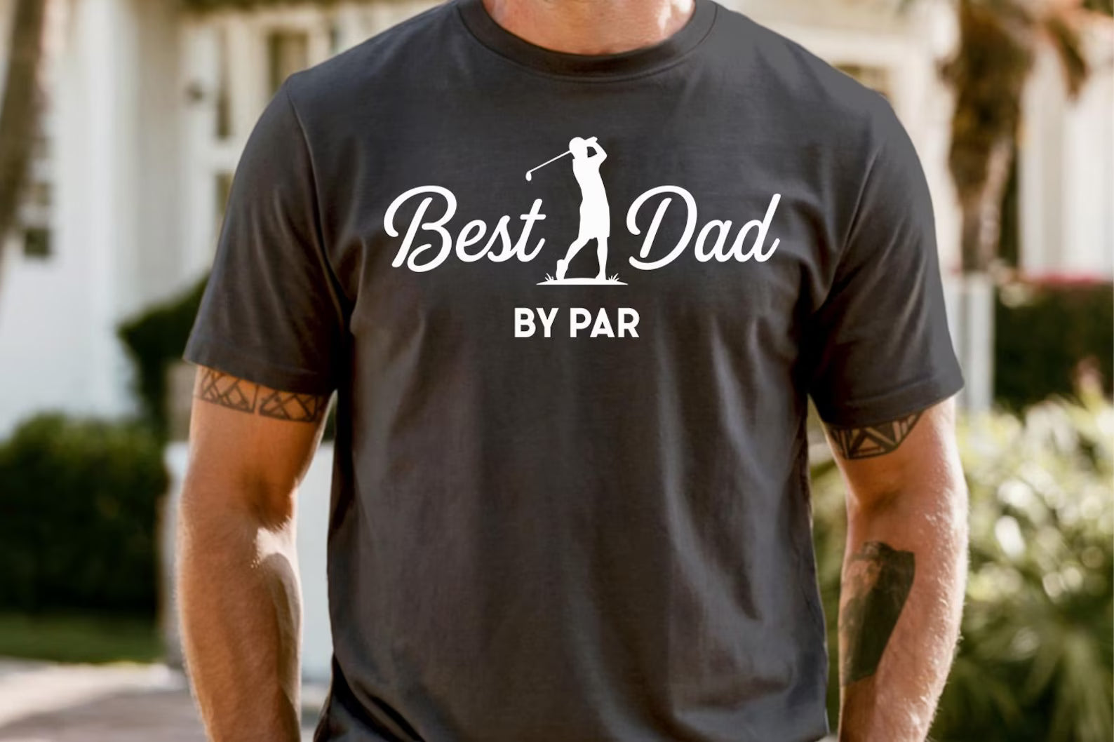 Best Dad By Par PNG, Sublimation File, Golf Shirt Graphic,Best Dad, Sublimation File, Golf Shirt Graphic, Funny Dad Golfer Design PNG