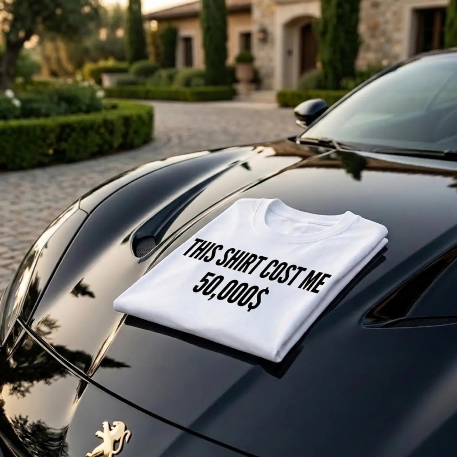 This Shirt Cost Me 50,000 Dollars T-Shirt, Funny Rich Shirt PNG, Expensive Shirt Design, Money Joke Shirt, Digital Download