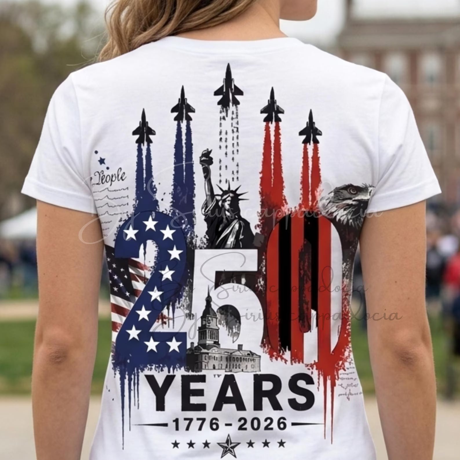 USA 250th Anniversary Shirtdesign Svg Png, Semiquincentennial 1776-2026 T-Shirt, Patriotic American Pride Tee, 4th of July 2026 PNG